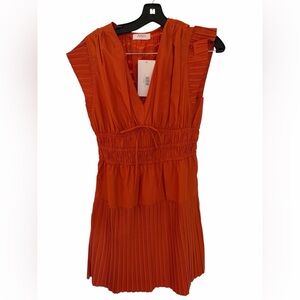 Avara Burnt Orange Dress